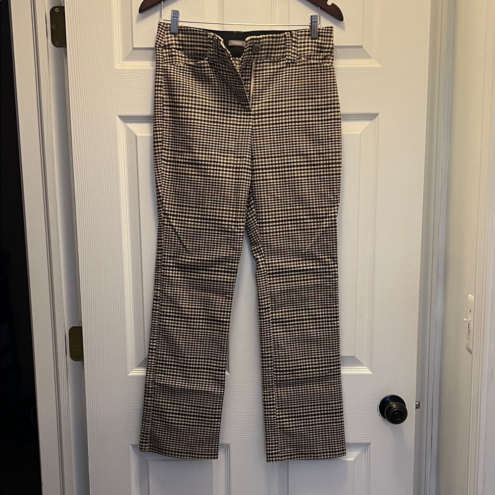 Maurices Black & White Houndstooth Pants